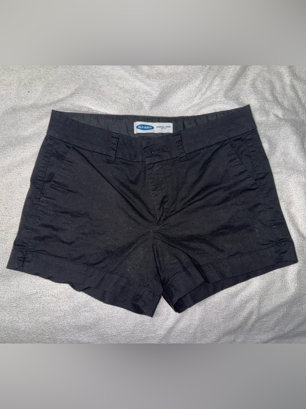 Old Navy Black Women's Casual Chino Shorts